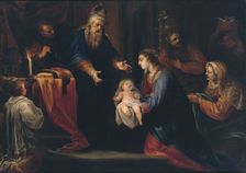 Presentation of Jesus in the Temple, c1650. Creator: Francisco Rizi