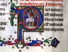 Presentation of Jesus in the temple, Miniature in the Missale Romanum