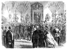 Presentation of Lord Palmerston's portrait to the inhabitants of Dover..., 1862. Creator: Unknown