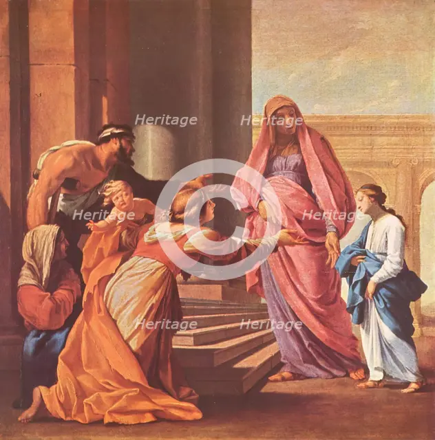 Presentation of the Virgin, 1641. Creator: Eustache Le Sueur.
