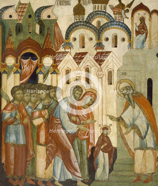 Presentation of the Virgin in the Temple, 18th century. Creator: Unknown.
