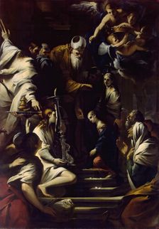Presentation of the Virgin into the Temple, 1641. Creator: Pietro Testa