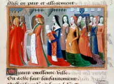 Presentation of the Dauphin Charles, 1403, (1484)