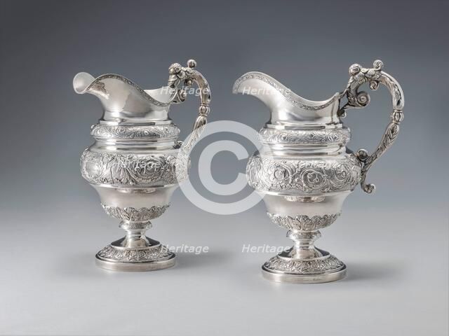 Presentation ewer, about 1827. Creator: Boyce and Jones.