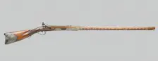 Presentation Flintlock Fowling Piece in the Eastern Fashhion, Paris, 1810. Creators: Jean Le Clerc, Fatou