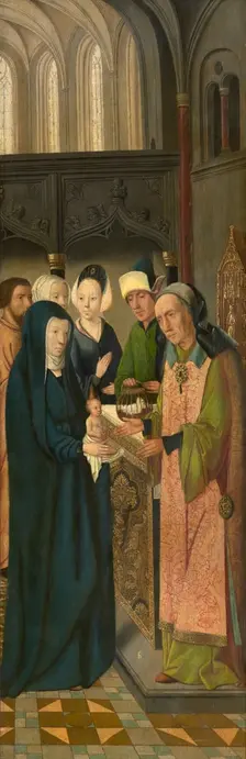 Presentation in the Temple, 1510-1520. Creator: Master of Hoogstraaten