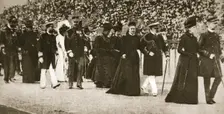 Presentation party at the Olympic Games, Athens, Greece, 1906. Creator: S and G