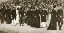Presentation party at the Olympic Games, Athens, Greece, 1906. Creator: S and G