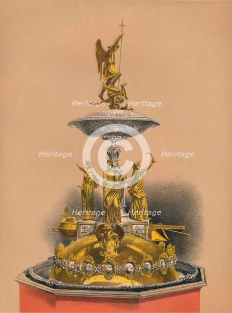 'Presentation Piece to the Burgomaster C. De Bruckere', 1893.  Artist: Robert Dudley.