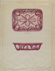 Preserve Dish, 1936. Creator: J. Howard Iams