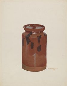 Preserve Jar, 1936. Creator: Jerome Hoxie
