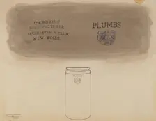 Preserve Jar, c. 1940. Creator: Frank Fumagalli