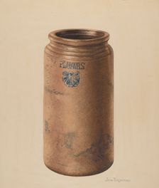 Preserve Jar, c. 1938. Creator: John Tarantino