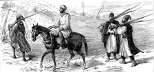 Preservers of the peace in Morocco, 1873. Creator: Unknown