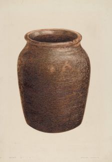 Preserving Jar, c. 1936. Creator: Frank Maurer