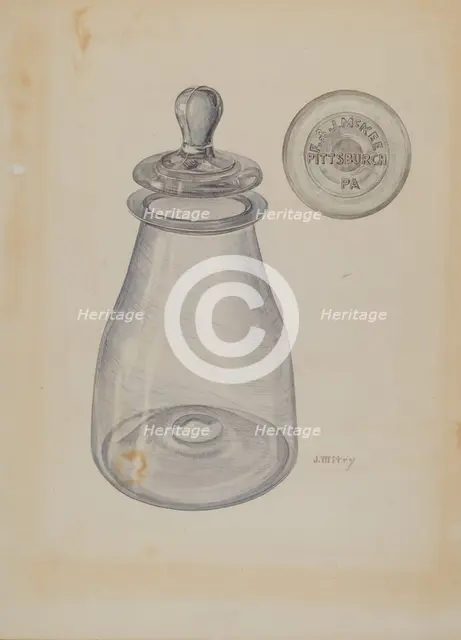 Preserving Jar, c. 1941. Creator: Joseph Mitry.