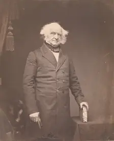 President Martin Van Buren, 1855-58. Creator: Mathew Brady