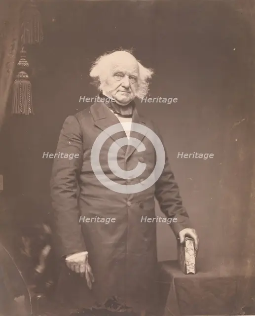 President Martin Van Buren, 1855-58. Creator: Mathew Brady.