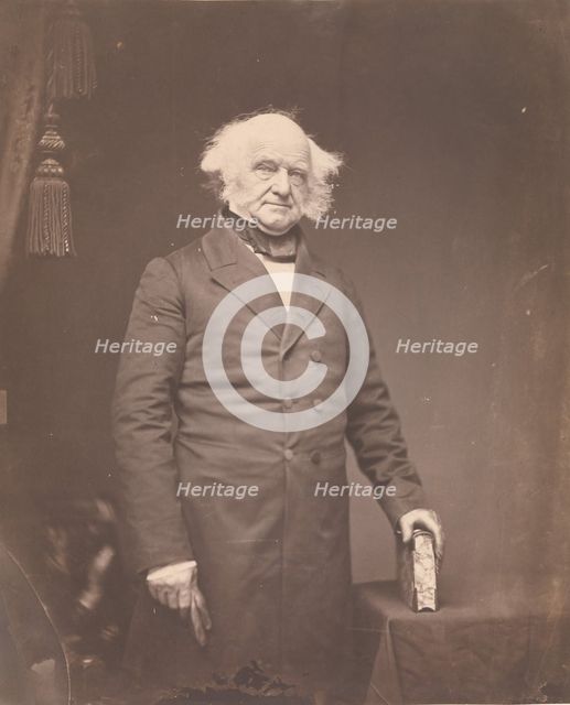 President Martin Van Buren, 1855-58. Creator: Mathew Brady.