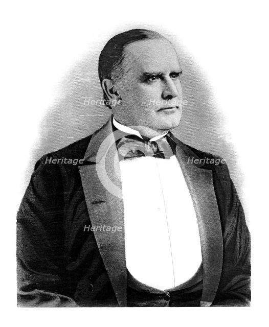 President McKinley, 1901. Artist: Unknown