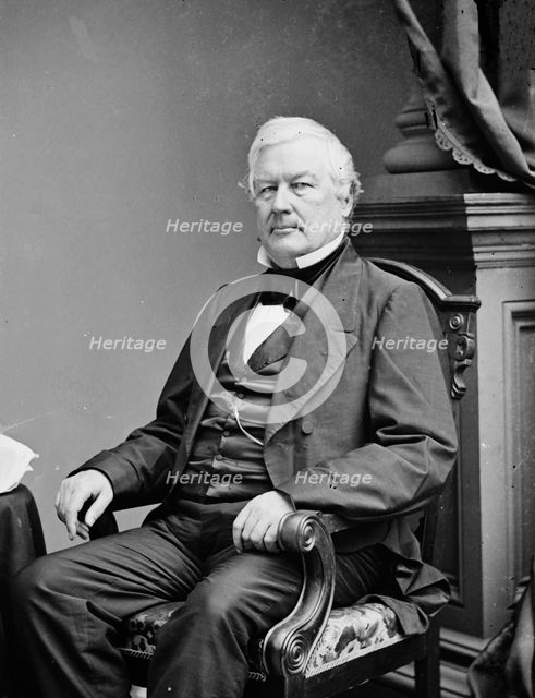 President Millard Fillmore, between 1855 and 1865. Creator: Unknown.