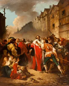 President Molé Confronted by Insurgents, between 1778 and 1779. Creator: Francois-Andre Vincent