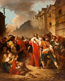 President Molé Confronted by Insurgents, between 1778 and 1779. Creator: Francois-Andre Vincent