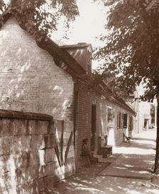 President Monroe's law offices, Charles Street, Fredericksburg, Virginia., between 1927 and 1929. Creator: Frances Benjamin Johnston