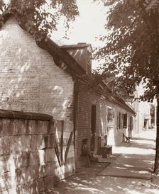 President Monroe's law offices, Charles Street, Fredericksburg, Virginia., between 1927 and 1929. Creator: Frances Benjamin Johnston