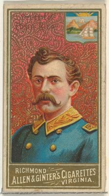 President of Costa Rica, from World's Sovereigns series (N34) for Allen & Ginter Cigarette..., 1889. Creator: Allen & Ginter