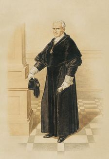 President of the Council of Public Instruction, 1865. Creator: Unknown