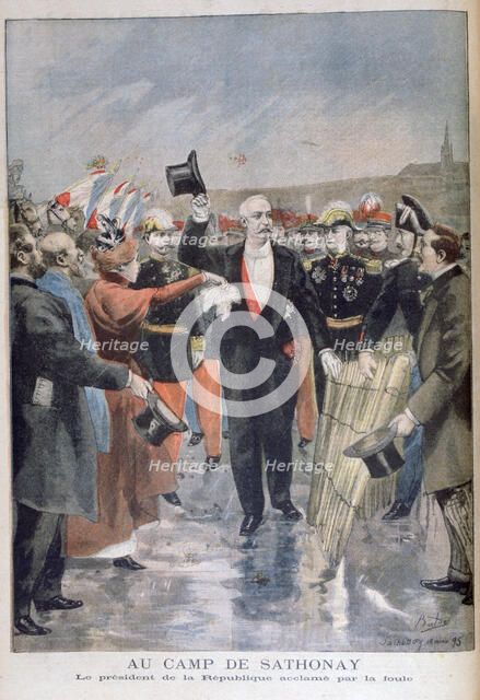 President of the French Republic, Sathonay-Camp, 1895. Artist: Unknown