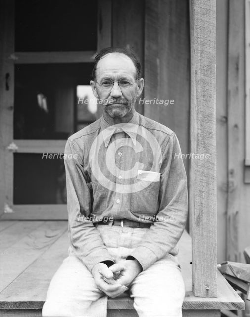 President of the Southern Tenant Farmers Union at Hill House, Mississippi, 1936. Creator: Dorothea Lange.