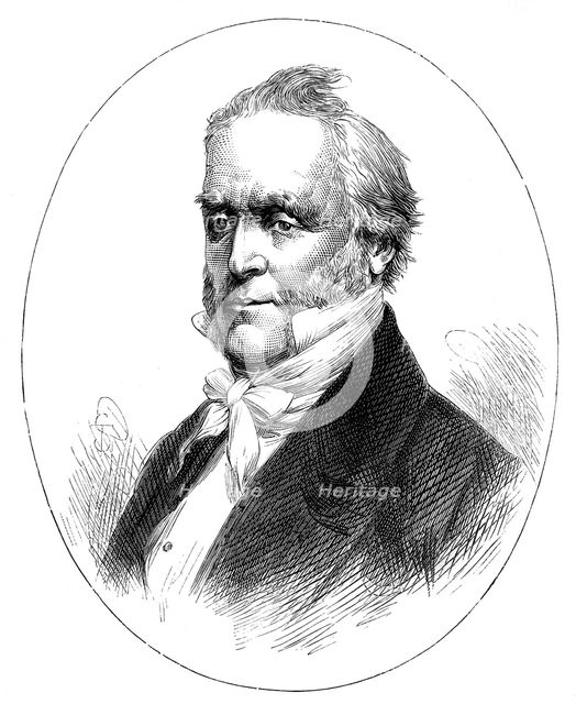 President James Buchanan (1791-1868), 15th president of the United States. Artist: Unknown
