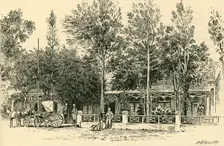 President Kruger's Residence at Pretoria c1900. Creator: A.E. Huitt