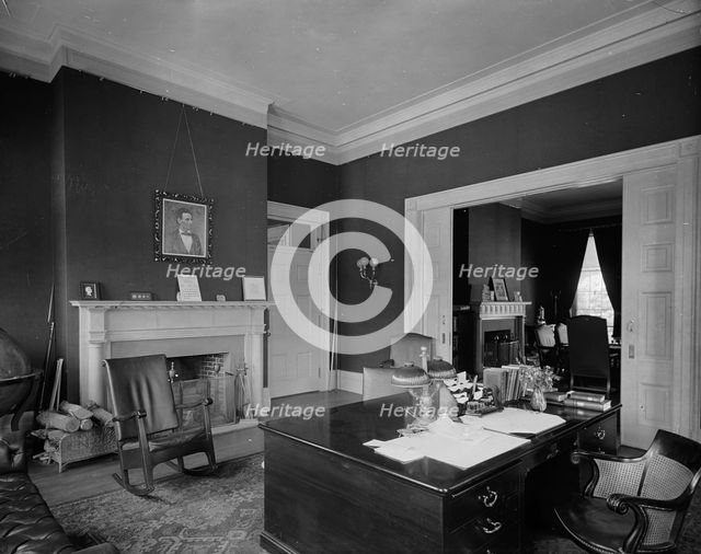 President's Office, White House, The, 1904 May. Creator: Unknown.