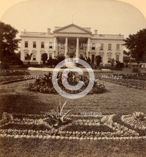 'President's Mansion, Washington, D.C. (U.S.A.)', c1900. Creator: Unknown.