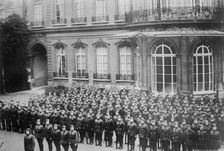President's Paris Guard, 1918. Creator: Bain News Service