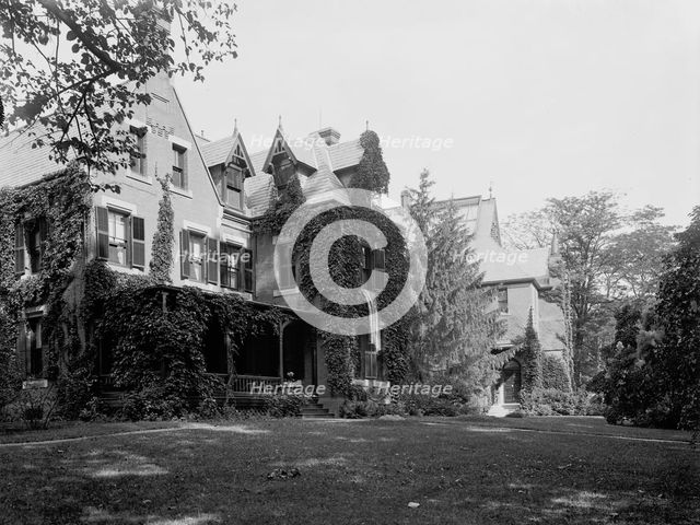 President Seelye's residence and Hillyer Art Gallery, Smith College, Northampton, Mass., c.1900-1906 Creator: Unknown.