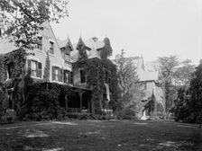 President Seelye's residence and Hillyer Art Gallery, Smith College, Northampton, Mass., c.1900-1906 Creator: Unknown