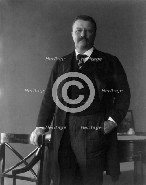 President Theodore Roosevelt, 1902. Creator: Frances Benjamin Johnston.