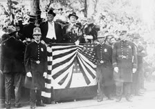 President William H. Taft at Grand Army of the Republic Convention, Rochester, N.Y., 1911. Creator: Bain News Service