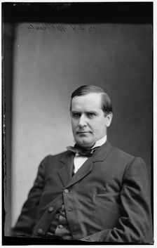 President William McKinley, between 1870 and 1880. Creator: Unknown