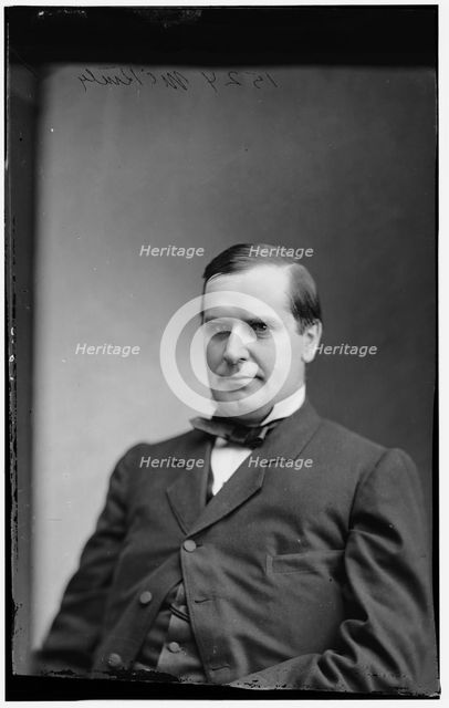 President William McKinley, between 1870 and 1880. Creator: Unknown.