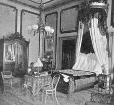 President William McKinley's state bedroom at the White House, 1901