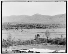 Presidential Range and Crawford Notch from golf links, White Mountains, N.H., between 1890 and 1901. Creator: Unknown