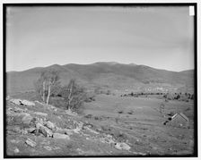 Presidential Range from Bray Hill, Jefferson, White Mountains, c1901. Creator: Unknown