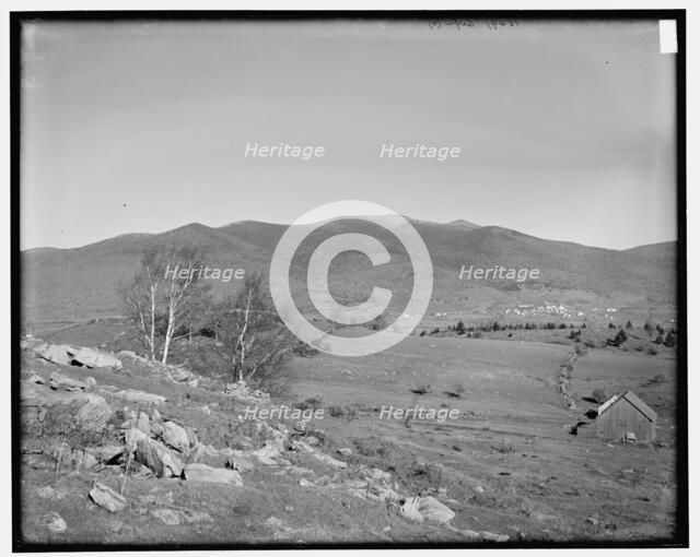 Presidential Range from Bray Hill, Jefferson, White Mountains, c1901. Creator: Unknown.