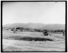 Presidential Range from Jefferson, White Mountains, between 1890 and 1901. Creator: Unknown