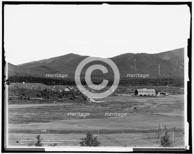 Presidential Range from Mount Pleasant House, White Mountains, between 1890 and 1901. Creator: Unknown.